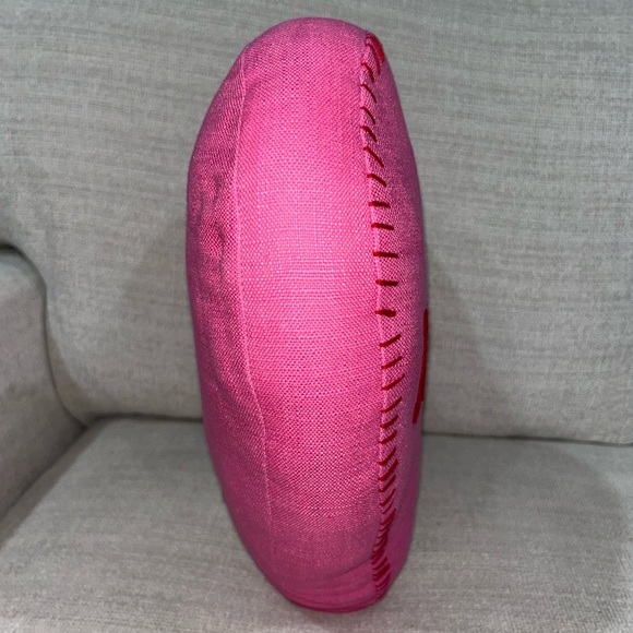 Valentine’s day Envogue Love You Pink Red Heart Decorative Pillow - Picture 3 of 8